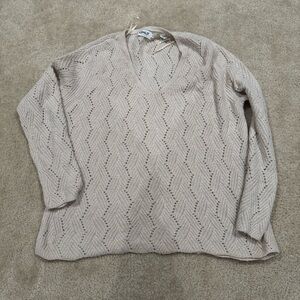 ONLY Light Beige Knit Pullover